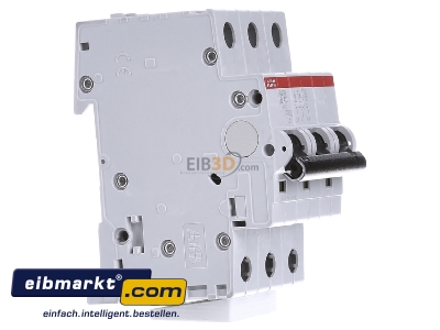 View on the left ABB Stotz S&J S203-B40 Miniature circuit breaker 3-p B40A 
