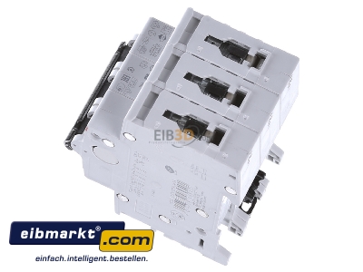 Ansicht oben rechts ABB Stotz S&J S203-B40 Sicherungsautomat B,6kA,40A,3P 