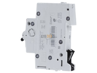 View on the right ABB S201-C6 Miniature circuit breaker 1-p C6A 
