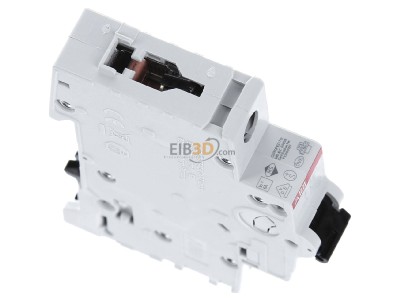 View top left ABB S201-C6 Miniature circuit breaker 1-p C6A 
