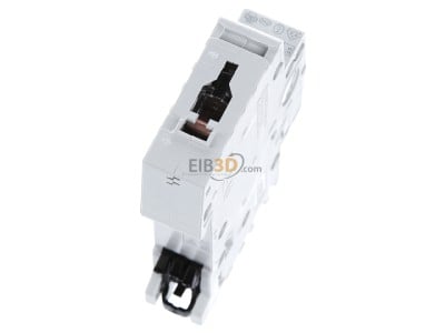 Top rear view ABB S201-C6 Miniature circuit breaker 1-p C6A 
