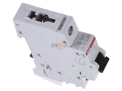 View top left ABB S201-C8 Miniature circuit breaker 1-p C8A 
