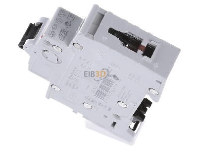 View top right ABB S201-C8 Miniature circuit breaker 1-p C8A 
