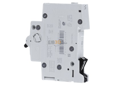 View on the right ABB S201-C10 Miniature circuit breaker 1-p C10A 
