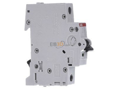 View on the left ABB S201-C20 Miniature circuit breaker 1-p C20A 
