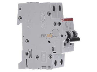 View on the left ABB S202-C6 Miniature circuit breaker 2-p C6A 
