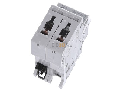 Top rear view ABB S202-C6 Miniature circuit breaker 2-p C6A 
