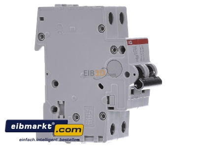 View on the left ABB Stotz S&J S 202-C 10 Miniature circuit breaker 2-p C10A
