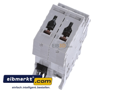 Top rear view ABB Stotz S&J S 202-C 10 Miniature circuit breaker 2-p C10A
