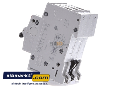 View on the right ABB Stotz S&J 2CDS253001R0064 Miniature circuit breaker 3-p C6A
