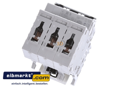 Top rear view ABB Stotz S&J 2CDS253001R0104 Miniature circuit breaker 3-p C10A
