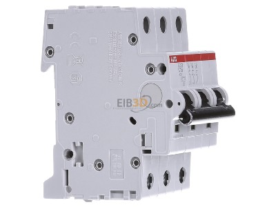 View on the left ABB S203-C16 Miniature circuit breaker 3-p C16A 
