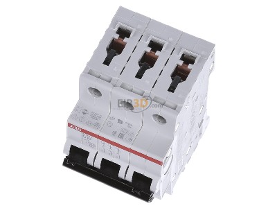 View up front ABB S203-C16 Miniature circuit breaker 3-p C16A 
