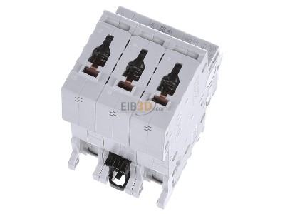 Top rear view ABB S203-C16 Miniature circuit breaker 3-p C16A 
