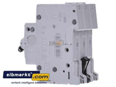View on the right ABB Stotz S&J S 203-C 20 Miniature circuit breaker 3-p C20A - 
