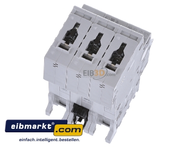Top rear view ABB Stotz S&J S 203-C 20 Miniature circuit breaker 3-p C20A - 
