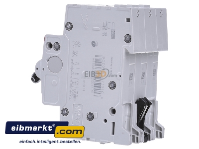 View on the right ABB Stotz S&J S 203-C 25 Miniature circuit breaker 3-p C25A - 
