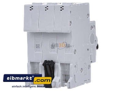 Back view ABB Stotz S&J S 203-C 25 Miniature circuit breaker 3-p C25A - 
