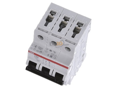 View up front ABB S203-C32 Miniature circuit breaker 3-p C32A 
