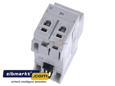 Top rear view ABB Stotz S&J F 202A-16/0,01 Residual current breaker 2-p 16/0,01A
