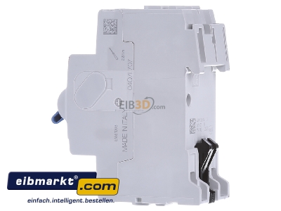 View on the right ABB Stotz S&J F 202A-25/0,03 Residual current breaker 2-p 25/0,03A 
