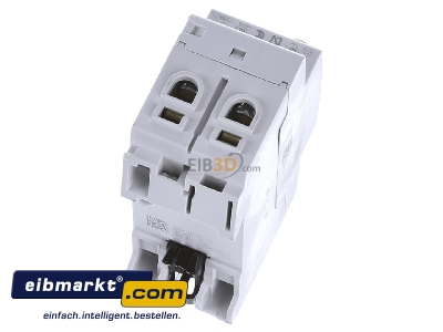 Top rear view ABB Stotz S&J F 202A-25/0,03 Residual current breaker 2-p 25/0,03A 
