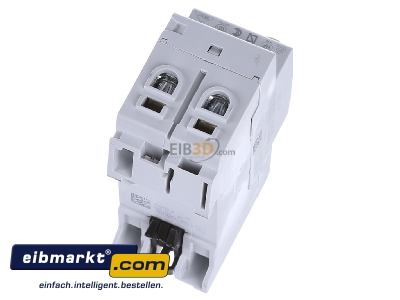 Top rear view ABB Stotz S&J F 202A-25/0,3 Residual current breaker 2-p 25/0,3A - 
