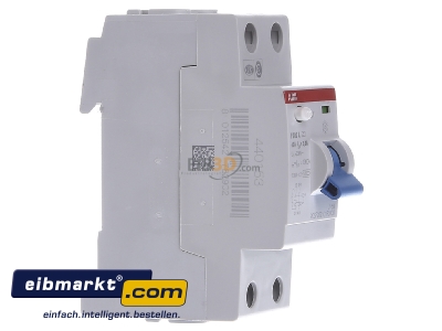View on the left ABB Stotz S&J 2CSF202101R3400 Residual current breaker 2-p 40/0,3A
