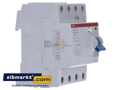 View on the left ABB Stotz S&J F 204A-40/0,3 Residual current breaker 4-p 40/0,3A
