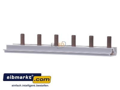 Back view ABB Stotz S&J PS 1/6 Phase busbar 1-p 10mm 108mm
