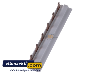 View top right ABB Stotz S&J PS 1/6 Phase busbar 1-p 10mm 108mm
