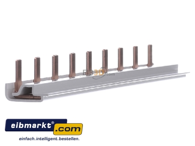 View on the right ABB Stotz S&J PS 1/9 Phase busbar 1-p 10mm 162mm
