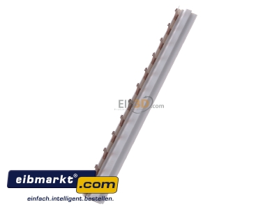 View top right ABB Stotz S&J PS 1/12 Phase busbar 1-p 10mm 216mm 
