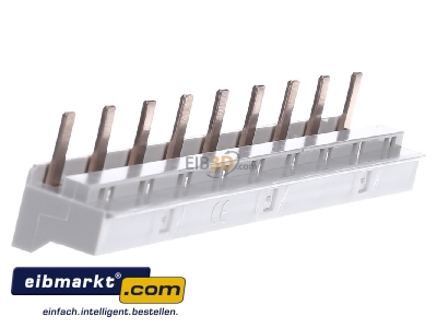View on the right ABB Stotz S&J PS 3/9 Phase busbar 3-p 10mm² 162mm 
