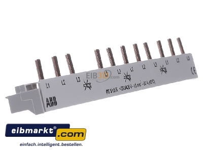 Ansicht links ABB Stotz S&J PS 3/12 FI fix Sammelschiene 