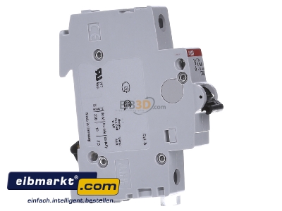 View on the left ABB Stotz S&J S 201-K 16 Miniature circuit breaker 1-p K16A
