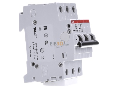 View on the left ABB Stotz S&J S203-K32 Miniature circuit breaker 3-p K32A 
