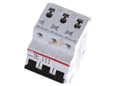 View up front ABB Stotz S&J S203-K32 Miniature circuit breaker 3-p K32A 
