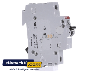 View on the left ABB Stotz S&J S 201-K 2 Miniature circuit breaker 1-p K2A - 
