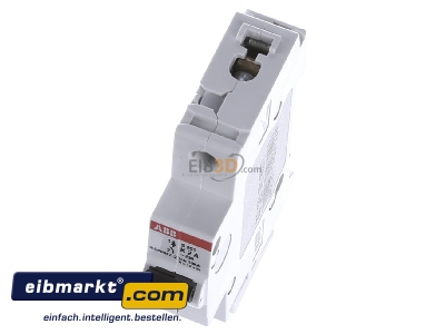 View up front ABB Stotz S&J S 201-K 2 Miniature circuit breaker 1-p K2A - 
