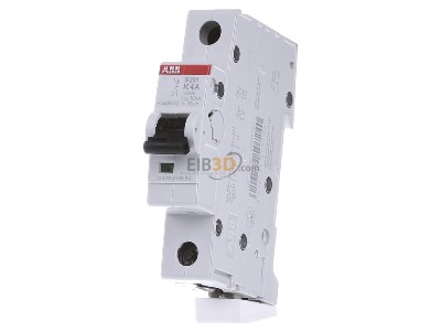 Front view ABB S201-K4 Miniature circuit breaker 1-p K4A 
