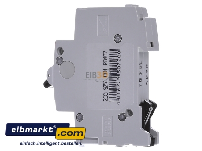 View on the right ABB Stotz S&J S 201-K 20 Miniature circuit breaker 1-p K20A
