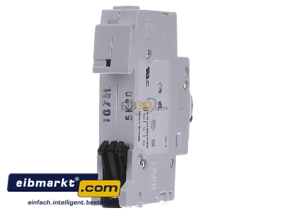 Back view ABB Stotz S&J S 201-K 20 Miniature circuit breaker 1-p K20A
