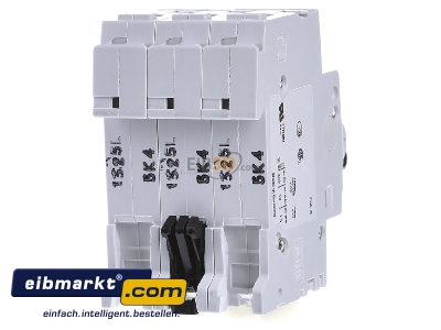 Ansicht hinten ABB Stotz S&J S 203-K 4 Sicherungsautomat K,6kA,4A,3P 