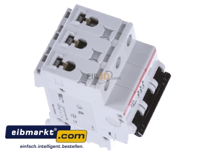 Ansicht oben links ABB Stotz S&J S 203-K 4 Sicherungsautomat K,6kA,4A,3P 