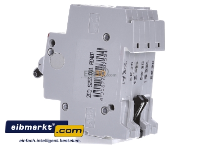 View on the right ABB Stotz S&J S 203-K 20 Miniature circuit breaker 3-p K20A 
