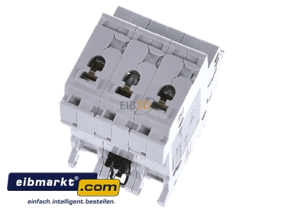 Top rear view ABB Stotz S&J S 203-K 20 Miniature circuit breaker 3-p K20A 
