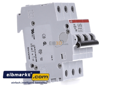 View on the left ABB Stotz S&J S 203-K 25 Miniature circuit breaker 3-p K25A 
