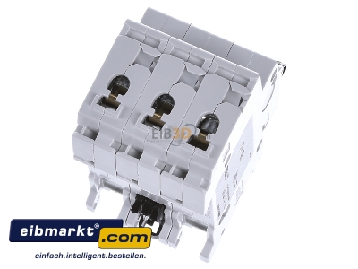 Ansicht oben hinten ABB Stotz S&J S 203-K 25 Sicherungsautomat K,6kA,25A,3P 