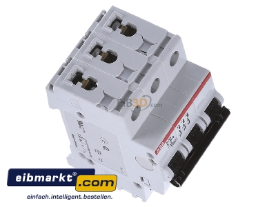 Ansicht oben links ABB Stotz S&J S 203-K 40 Sicherungsautomat K,6kA,40A,3P 